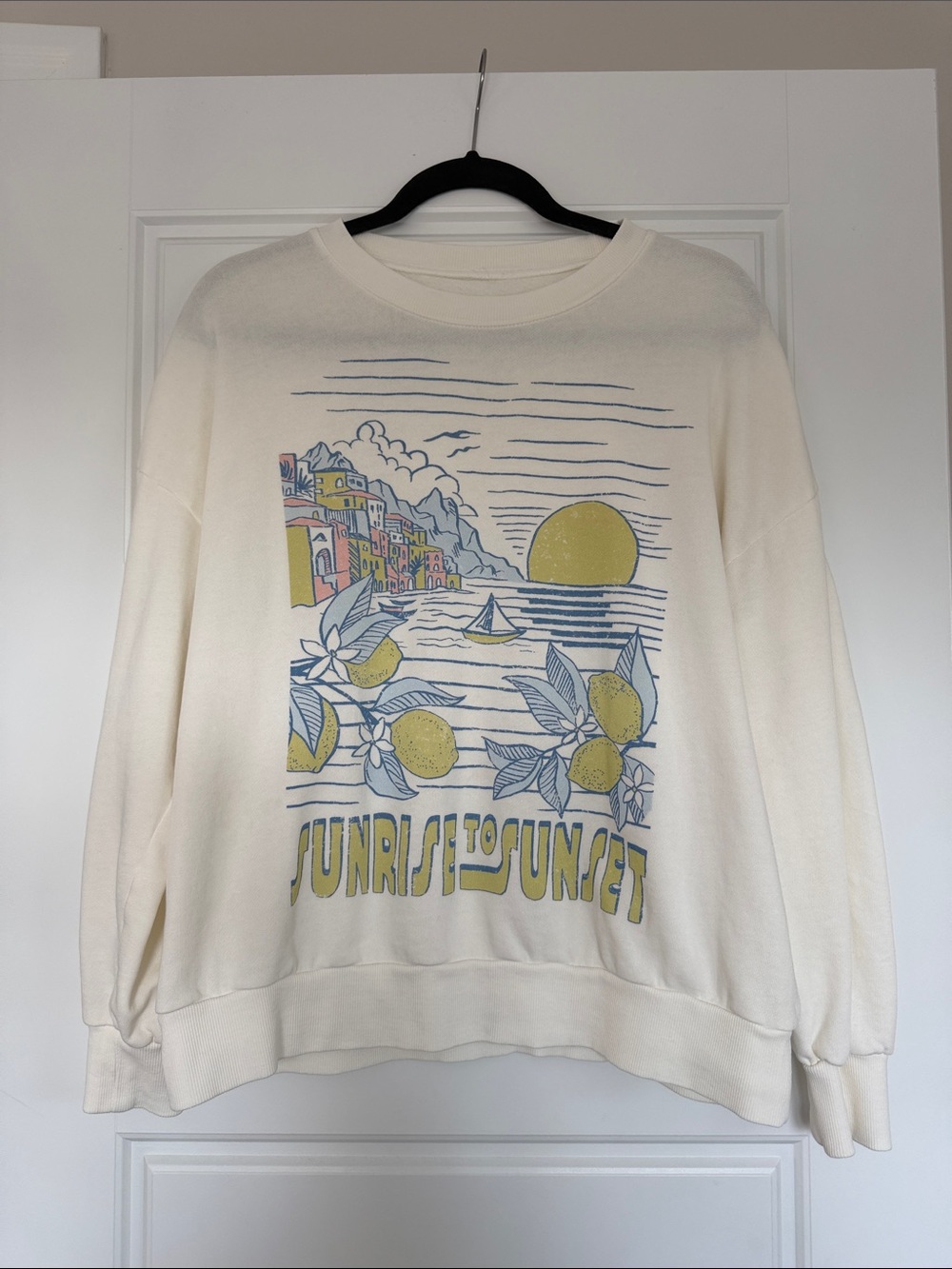 ZSupply Graphic Sweatshirt - Cream